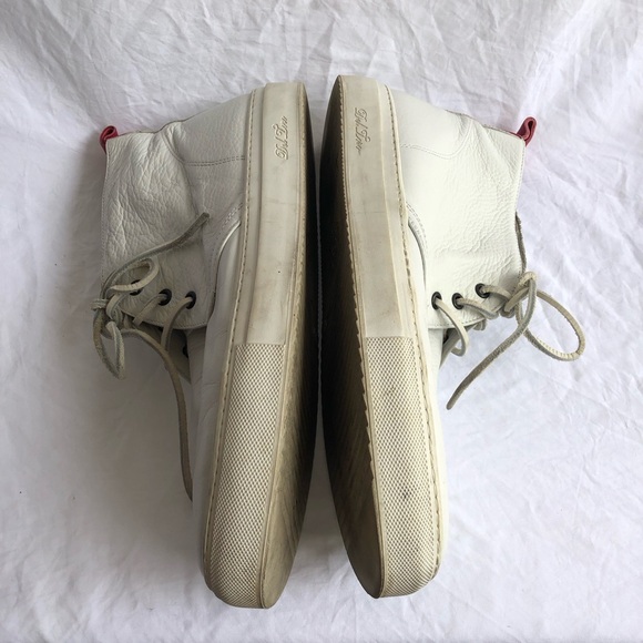 Del Toro Sneakers sz 13 Mens White W/Leather Laces - Picture 9 of 11